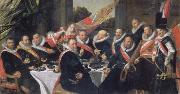 Frans Hals, Festmabl of the officers of the St. Jorisdoelen in Haarlem